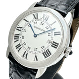 【CARTIER/カルティエ】 ロンドソロ　LM　デイト W6700255 腕時計 ステンレススチール/レザー クオーツ シルバー文字盤/ブラック革 メンズ
【中古】【真子質店】【GD】




【TIMiS】