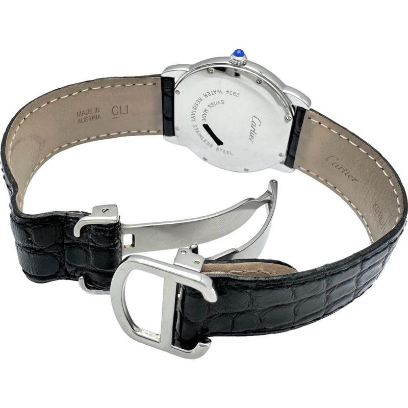 【CARTIER/カルティエ】 ロンドソロ　LM　デイト W6700255 腕時計 ステンレススチール/レザー クオーツ シルバー文字盤/ブラック革 メンズ
【中古】【真子質店】【GD】




【TIMiS】