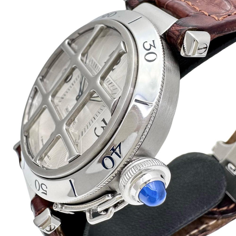 【CARTIER/カルティエ】 パシャグリッド W31059H3  オーバーホール済 腕時計 ステンレススチール/レザー 自動巻き/オートマ ホワイト文字盤/ブラウン革 メンズ
【中古】【真子質店】【BL】




【MaMoYD】