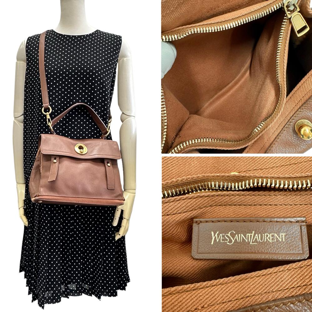 SAINT LAURENT/サンローラン】 283761 ミューズトゥ 2WAY ハンドバッグ