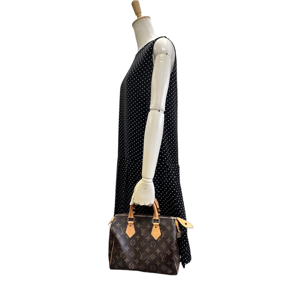 【LOUIS VUITTON/ルイ・ヴィトン】 モノグラム M41528 スピーディ25 ミニボストンバッグ ハンドバッグ PVC ブラウン レディース【中古】【真子質店】【GD】【DKMi】 LOUIS VUITTON/ルイ・ヴィトン】 スピーディ25 モノグラム M41528 ミニ