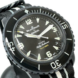 【Blancpain/ブランパン】 SO35B400 ブランパン×スウォッチコラボ  フィフティファゾムス オーシャンオブストーム 腕時計 ナイロン/バイオセラミック 自動巻き/オートマ 黒文字盤 メンズ
【中古】【真子質店】【GD】




【MoSD】