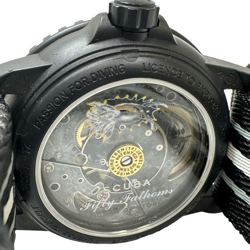 【Blancpain/ブランパン】 SO35B400 ブランパン×スウォッチコラボ  フィフティファゾムス オーシャンオブストーム 腕時計 ナイロン/バイオセラミック 自動巻き/オートマ 黒文字盤 メンズ
【中古】【真子質店】【GD】




【MoSD】