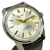★★最終特価品【SEIKO/セイコー】 SDKA003/6L35-00F0 キングセイコー KSK復刻デザイン 世界1700本限定モデル 腕時計 ステンレススチール/GP/レザー 自動巻き/オートマ シルバー文字盤/GPインデックス/焦げ茶レザーベルト メンズ
【中古】【真子質店】【GD】




【TMaST】