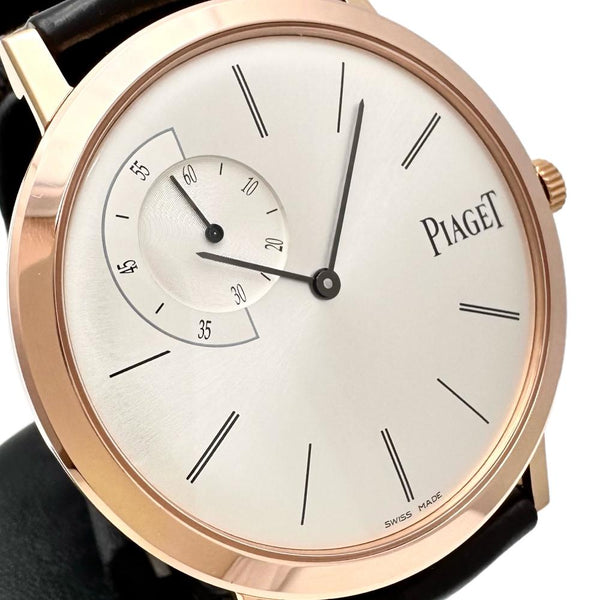 【PIAGET/ピアジェ】 アルティプラノ P10522(GOA34113)  ギャラ/保証書付き 腕時計 K18PGピンクゴールド/レザー 手巻き シルバー文字盤/ダークブラウン革 メンズ
【中古】【真子質店】【BL】




【MiKMox】