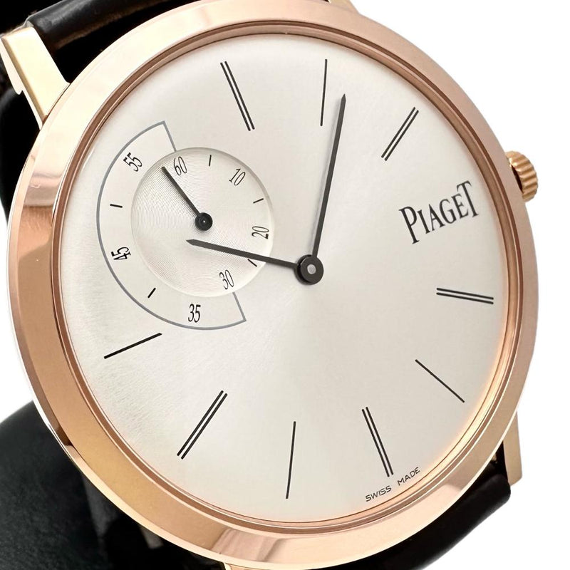 【PIAGET/ピアジェ】 アルティプラノ P10522(GOA34113)  ギャラ/保証書付き 腕時計 K18PGピンクゴールド/レザー 手巻き シルバー文字盤/ダークブラウン革 メンズ
【中古】【真子質店】【BL】




【MiKMox】