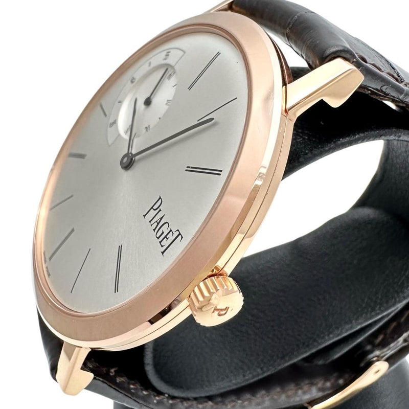 【PIAGET/ピアジェ】 アルティプラノ P10522(GOA34113)  ギャラ/保証書付き 腕時計 K18PGピンクゴールド/レザー 手巻き シルバー文字盤/ダークブラウン革 メンズ
【中古】【真子質店】【BL】




【MiKMox】