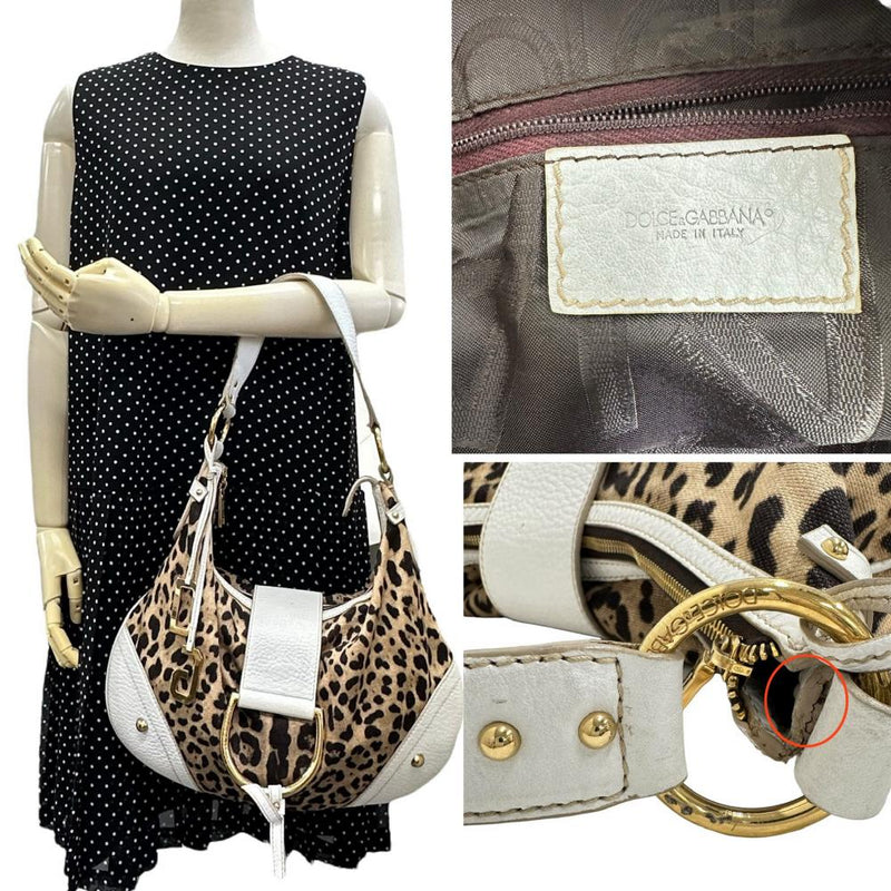 【DOLCE&GABBANA/ドルチェアンドガッバーナ】 レオパード ワンショルダー ショルダーバッグ キャンバス/レザー ベージュ系/白 レディース【中古】【真子質店】【GD】




【Mox】