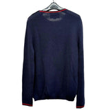 ★★最終特価品【GUCCI/グッチ】 セーター ニット コットン100％ ネイビー/レッド メンズ【中古】【真子質店】【GD】




【TKx】