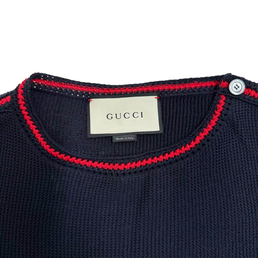 【新品・未使用】GUCCI 100%コットンニット N24042204593-3_7c77f149-634f-