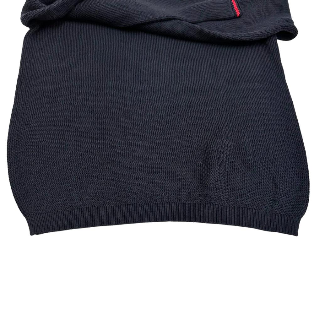 最終特価品【GUCCI/グッチ】 セーター ニット コットン100％ ネイビー