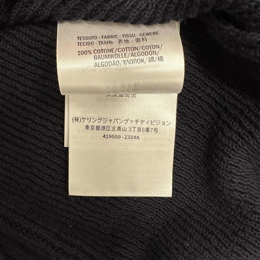 最終特価品【GUCCI/グッチ】 セーター ニット コットン100％ ネイビー