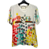 【GUCCI/グッチ】 ヴィンテージロゴ 半袖Ｔシャツ コットン100％ アイボリー/マルチカラー メンズ【中古】【真子質店】【GD】




【Ixx】