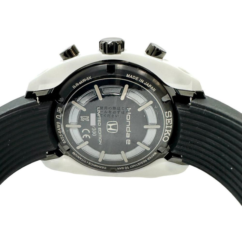 ★★最終特価品【SEIKO/セイコー】 アストロン SBXC075/5X53-0AW0 ホンダeコラボ 300本限定 GPSソーラー　保証書/ギャラ付 腕時計 チタン/ホワイトセラミック/ラバー ソーラー 黒文字盤/黒ラバーベルト メンズ
【中古】【真子質店】【GD】




【IYMiMa】
