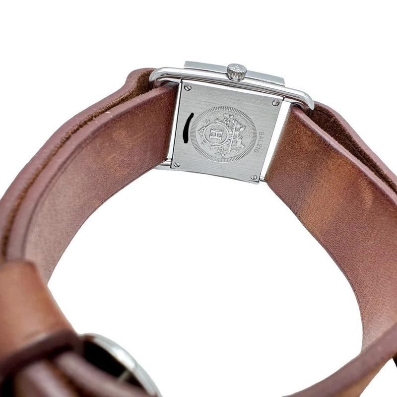 HERMES/エルメス】 バレニア BA1.210 腕時計 ステンレススチール