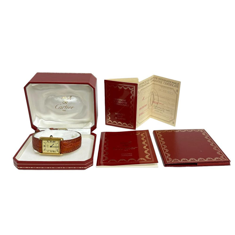 【CARTIER/カルティエ】 マストタンクLM ヴェルメイユ 163809 腕時計 シルバー925/GP/レザーベルト(社外) クオーツ アイボリー文字盤 レディース
【中古】【真子質店】【GD】




【IMaxx】