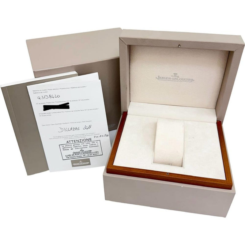【JAEGER-LECOULTRE/ジャガー・ルクルト】 グランドレベルソ976 273.8.04/Q3738420 ギャラ/保証書付き　オーバーホール＆仕上げ済 腕時計 ステンレススチール 手巻き シルバー文字盤/ブラックベルト（社外）/純正バックル メンズ
【中古】【真子質店】【BL】




【YYxx】