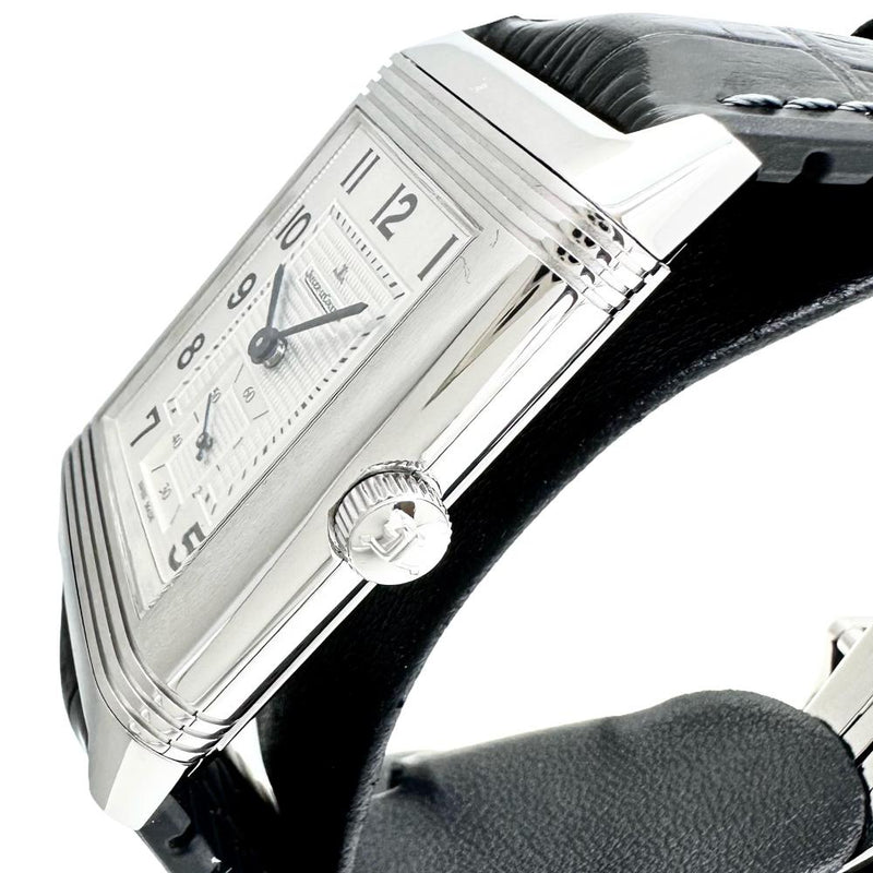【JAEGER-LECOULTRE/ジャガー・ルクルト】 グランドレベルソ976 273.8.04/Q3738420 ギャラ/保証書付き　オーバーホール＆仕上げ済 腕時計 ステンレススチール 手巻き シルバー文字盤/ブラックベルト（社外）/純正バックル メンズ
【中古】【真子質店】【BL】




【YYxx】