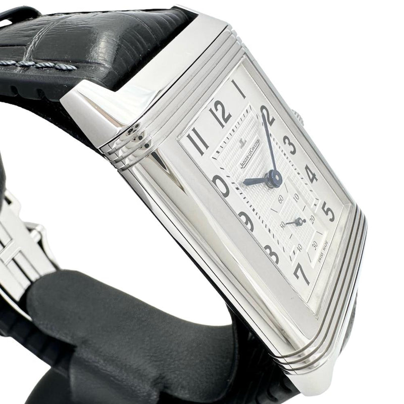 【JAEGER-LECOULTRE/ジャガー・ルクルト】 グランドレベルソ976 273.8.04/Q3738420 ギャラ/保証書付き　オーバーホール＆仕上げ済 腕時計 ステンレススチール 手巻き シルバー文字盤/ブラックベルト（社外）/純正バックル メンズ
【中古】【真子質店】【BL】




【YYxx】