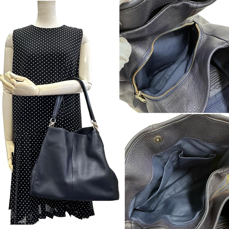 【COACH/コーチ】 F35723 トートバッグ レザー ネイビー レディース【中古】【真子質店】【GD】




【Mox】