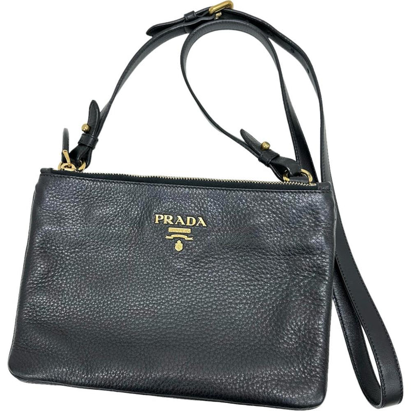 【PRADA/プラダ】 1BH013 ショルダーバッグ レザー ブラック/ゴールド金具 レディース【中古】【真子質店】【GD】




【Moxx】