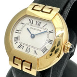 【CARTIER/カルティエ】 エリプス　ヴィンテージ W1513656 腕時計 K18YGイエローゴールド/レザー クオーツ ベージュ文字盤/黒サテン＆レザーベルト レディース
【中古】【真子質店】【BL】




【MaDMiK】