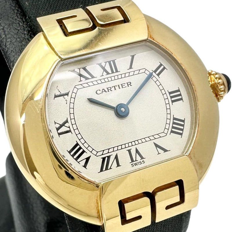 【CARTIER/カルティエ】 エリプス　ヴィンテージ W1513656 腕時計 K18YGイエローゴールド/レザー クオーツ ベージュ文字盤/黒サテン＆レザーベルト レディース
【中古】【真子質店】【BL】




【MaDMiK】