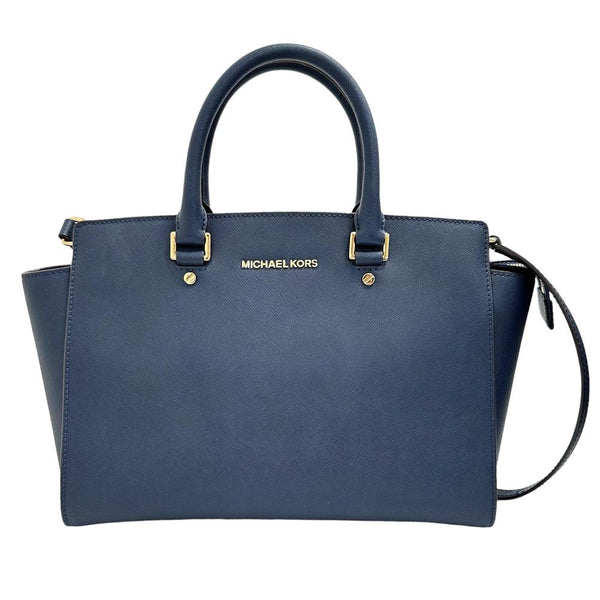 【Michael Kors/マイケルコース】 2WAY ハンドバッグ レザー ネイビー レディース【中古】【真子質店】【GD】




【Dx】