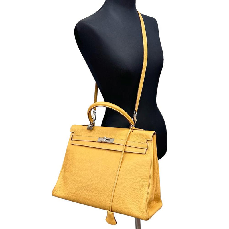 ★★最終特価品【HERMES/エルメス】 ケリー35 内縫い 2WAY ショルダー ハンドバッグ トリヨンクレマンス イエローベージュ/シルバー金具 レディース【中古】【真子質店】【BL】




【KYxx】