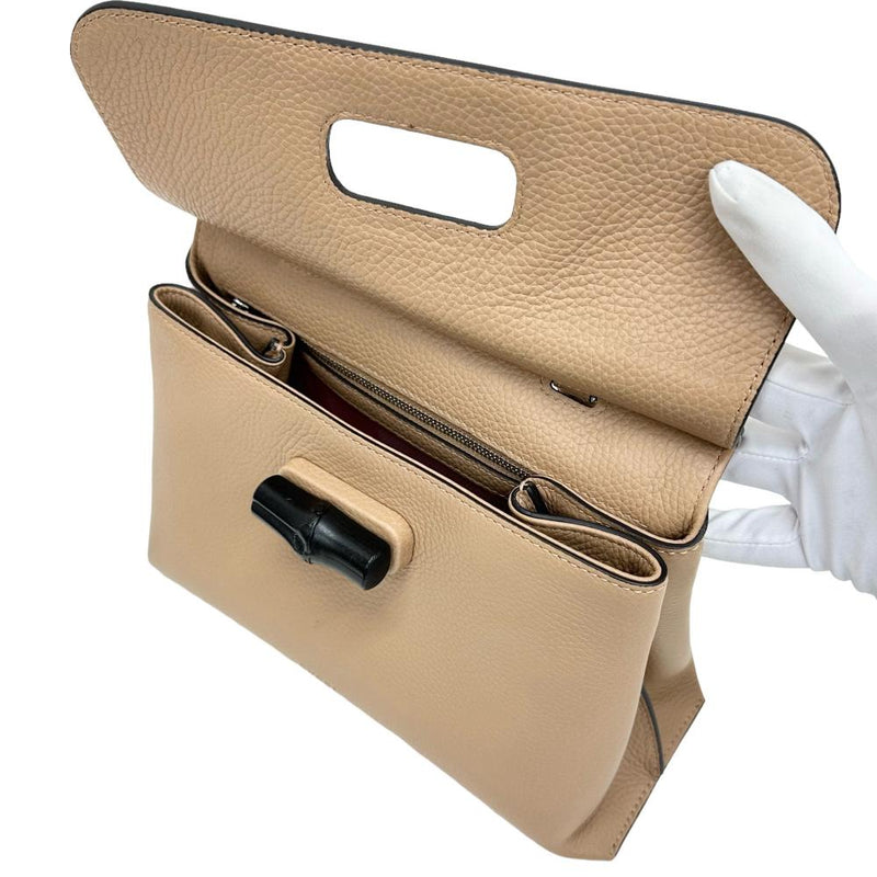 【GUCCI/グッチ】 バンブー 370831 2WAY ハンドバッグ 袋/ST/冊子類 Aランク    ショルダーバッグ レザー ベージュ/ダークブラウン レディース【中古】【真子質店】【GD】




【KIMo】