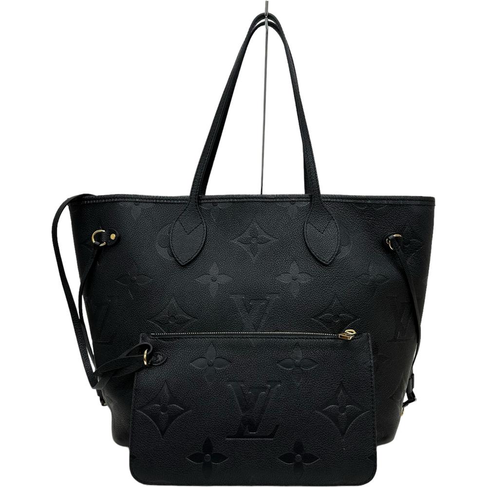 【LOUIS VUITTON/ルイ・ヴィトン】 ネヴァーフルMM モノグラムアンプラント M45685   ポーチ付 トートバッグ レザー ノワール/黒/ゴールド金具/内部ネイビー レディース【中古】【真子質店】【GD】




【TIxx】