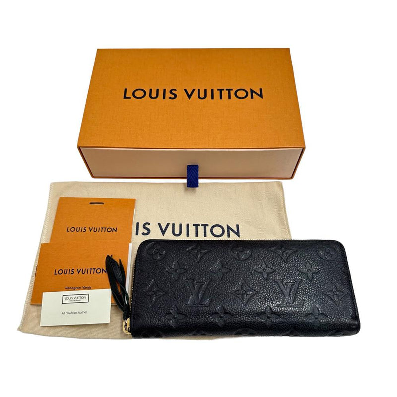 LOUIS VUITTON/ルイ・ヴィトン】 ポルトフォイユ・クレマンス M60171 長財布 モノグラムアンプラント ノワール ユニセッ –  真子質店 PawnShopMAKO