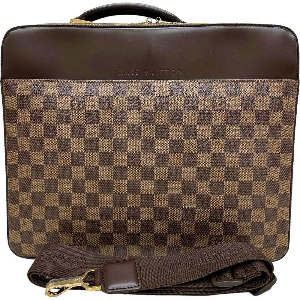 【LOUIS VUITTON/ルイ・ヴィトン】 ポルトオルディナトゥール・サバナ ダミエ　 N53355 PCケース ビジネスバッグ PVC/レザー ブラウン メンズ【中古】【真子質店】【GD】




【Yxx】