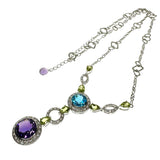 アメジスト/ブルートパーズ/ペリドット 計9.00ct ダイヤモンド 計0.55ct ネックレス K18WGホワイトゴールド 18金 13.3g 45cm レディース
【中古】【真子質店】【NN】




【IDKx】