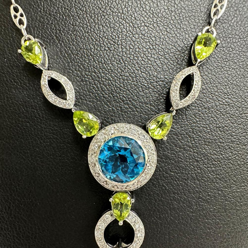 アメジスト/ブルートパーズ/ペリドット 計9.00ct ダイヤモンド 計0.55ct ネックレス K18WGホワイトゴールド 18金 13.3g 45cm レディース
【中古】【真子質店】【NN】




【IDKx】
