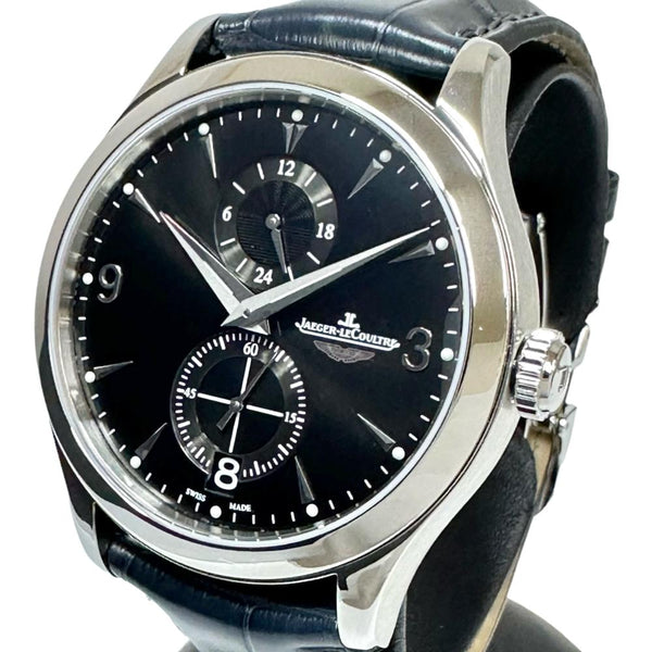 【JAEGER-LECOULTRE/ジャガー・ルクルト】 マスターホームタイム 174.8.05.S/Q162847 腕時計 ステンレススチール/クロコダイル 自動巻き/オートマ 黒文字盤/紺クロコレザーベルト メンズ
【中古】【真子質店】【BL】




【Dxxx】