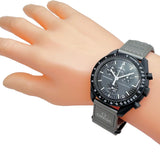 【Swatch/スウォッチ】 OMEGA ×スウォッチ スピードマスター ミッショントゥマーキュリー S033A100 腕時計 セラミック/ナイロン クオーツ グレー文字盤 メンズ
【中古】【真子質店】【GD】




【MaYMa】