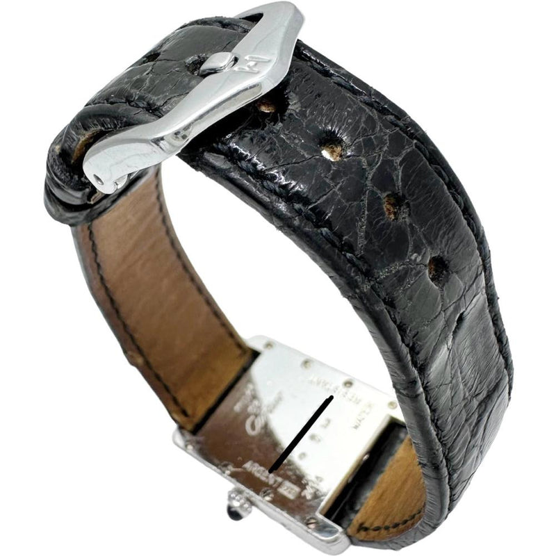【CARTIER/カルティエ】 マストタンク 2003年クリスマス限定 W1017654 腕時計 シルバー925/レザー クオーツ オレンジ文字盤/市松模様/ブラック革（社外） レディース
【中古】【真子質店】【GD】




【IDxx】