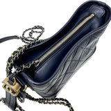 【CHANEL/シャネル】 ガブリエル ドゥ スモールホーボー A91810 Gカード/Sシール付 ショルダーバッグ レザー ネイビー/ゴールド＆シルバー金具 レディース【中古】【真子質店】【GD】




【TTxx】