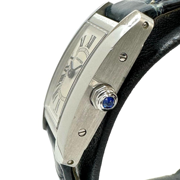 【CARTIER/カルティエ】 タンクアメリカン ミニ WSTA0032 腕時計 ステンレススチール/レザー クオーツ シルバー文字盤/紺革ベルト レディース
【中古】【真子質店】【BL】




【TTxx】
