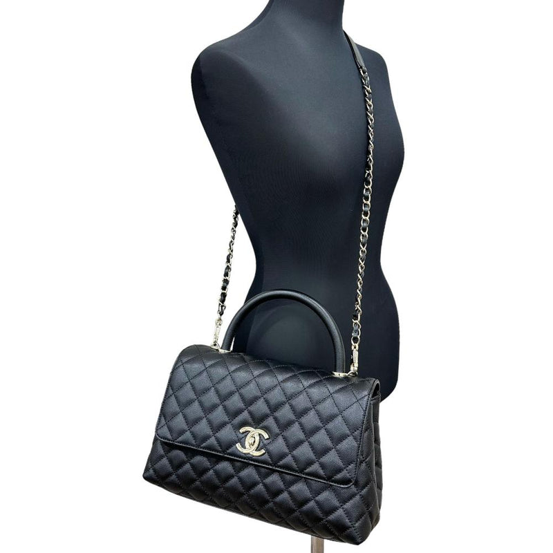 【CHANEL/シャネル】 ココハンドル29 A92991 2way ショルダーバッグ ハンドバッグ シリアルプレート キャビアスキン ブラック/シルバー金具 レディース【中古】【真子質店】【BL】




【YSMoT】