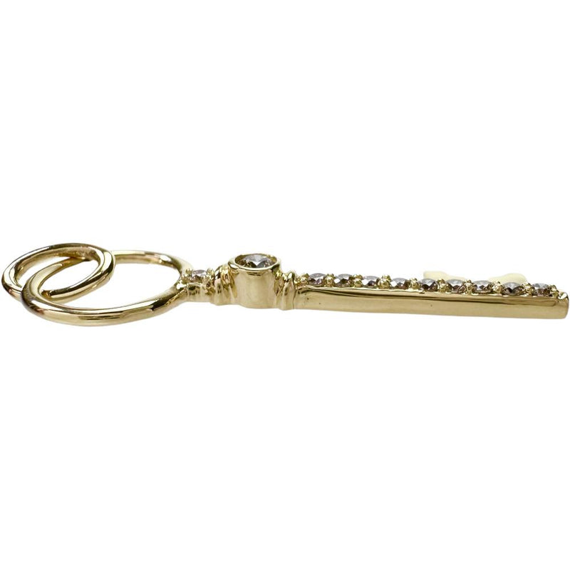 鍵/キーデザイン ダイヤモンド 0.14ct ペンダントトップ K18ゴールド 18金 1.8g レディース
【中古】【真子質店】【NN】




【ISx】