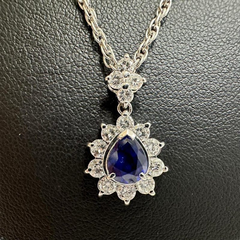 サファイア 1.21ct ダイヤモンド 計0.94ct ネックレス Pt900プラチナ/Pt850プラチナ 10.2g 40cm レディース
【中古】【真子質店】【NN】




【Yxx】