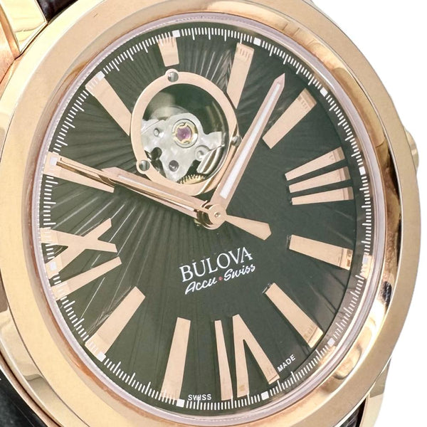 カークウッド ハートビート 裏スケ 64A104  【BULOVA/ブローバ アキュスイス】 腕時計 ステンレススチール/レザー/ピンクゴールドメッキ 自動巻き/オートマ ブラウン文字盤/ブラウン革 メンズ
【中古】【真子質店】【GD】




【TMoMa】