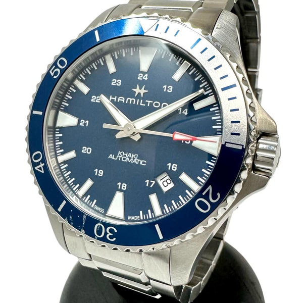 ハミルトン カーキ ネイビー スキューバオートH823450 ハミルトン 「カーキ ネイビー スキューバ オート」発売～防水性の向上