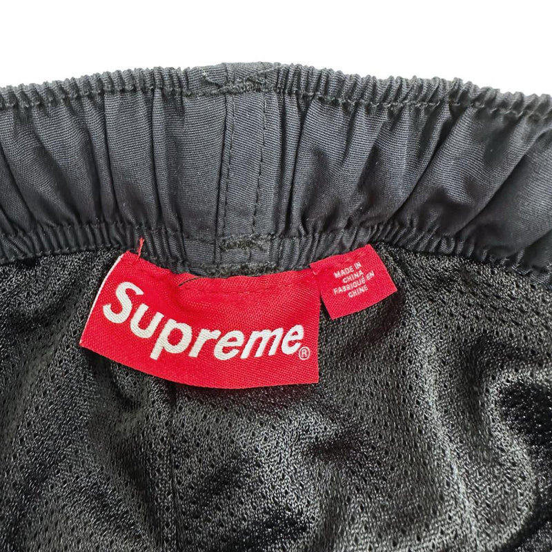 【Supreme/シュプリーム】 ロゴ トラックパンツ その他ボトムス ナイロン 黒 メンズ【中古】【真子質店】【GD】, 【Ixx】