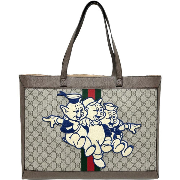 【GUCCI/グッチ】 オフィディア 三匹の子ブタ 547947 ラージトートバッグ  ハンドバッグ レザー/GGスプリームキャンバス ベージュ/ダークブラウン レディース【中古】【真子質店】【GD】




【DMox】