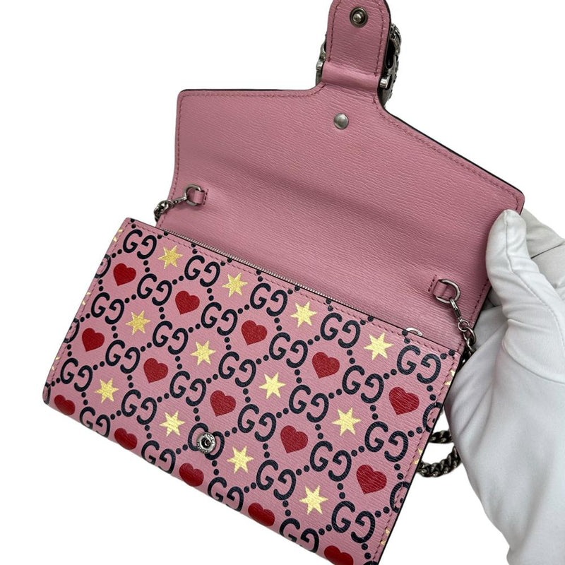 【GUCCI/グッチ】 ディオニュソス チェーンウォレット 401231 ショルダーバッグ レザー ピンク系/シルバー金具 レディース【中古】【真子質店】【GD】




【Ixxx】