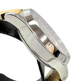 【GUCCI/グッチ】 126.4 タイムレス ネコ/猫　裏スケ/シースルー 腕時計 ステンレススチール/レザー 自動巻き/オートマ 白系文字盤/ベージュ革ベルト ユニセックス 【中古】【真子質店】【GD】 【Yxx】
