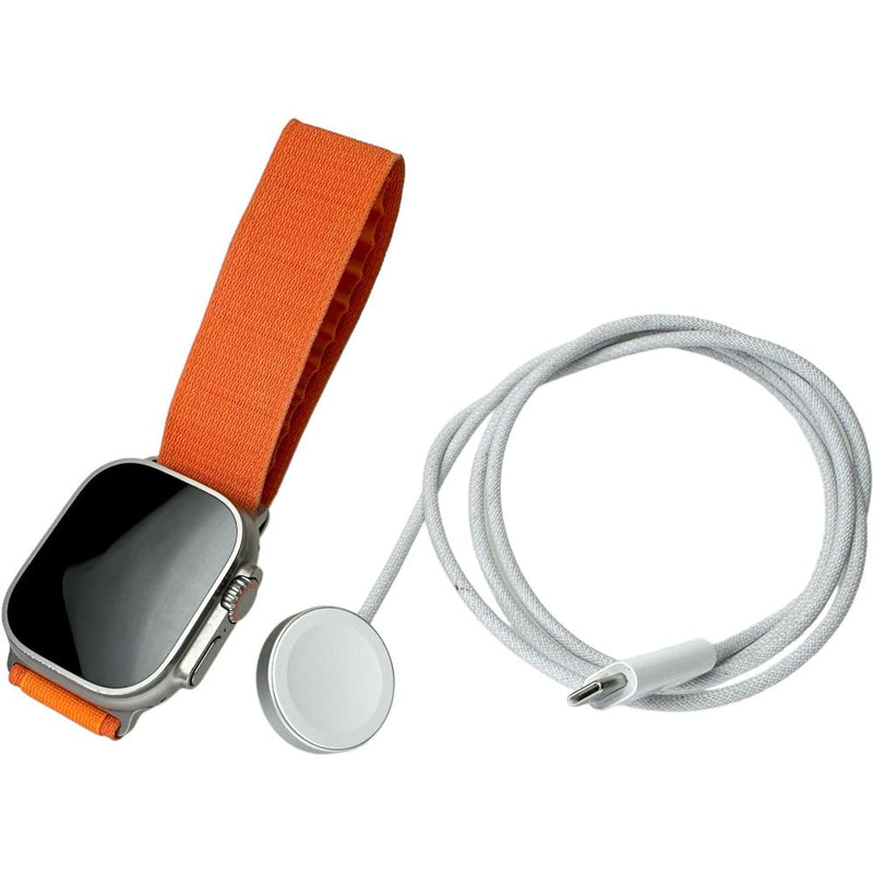 【Apple/アップル】 アップルウォッチ ウルトラ 49mm GPS+Cellular MQFL3J/A　A2684 腕時計 チタン/チタニウム スマートウォッチ（充電式） グレー/オレンジ ユニセックス
【中古】【真子質店】【NN】




【MaMox】